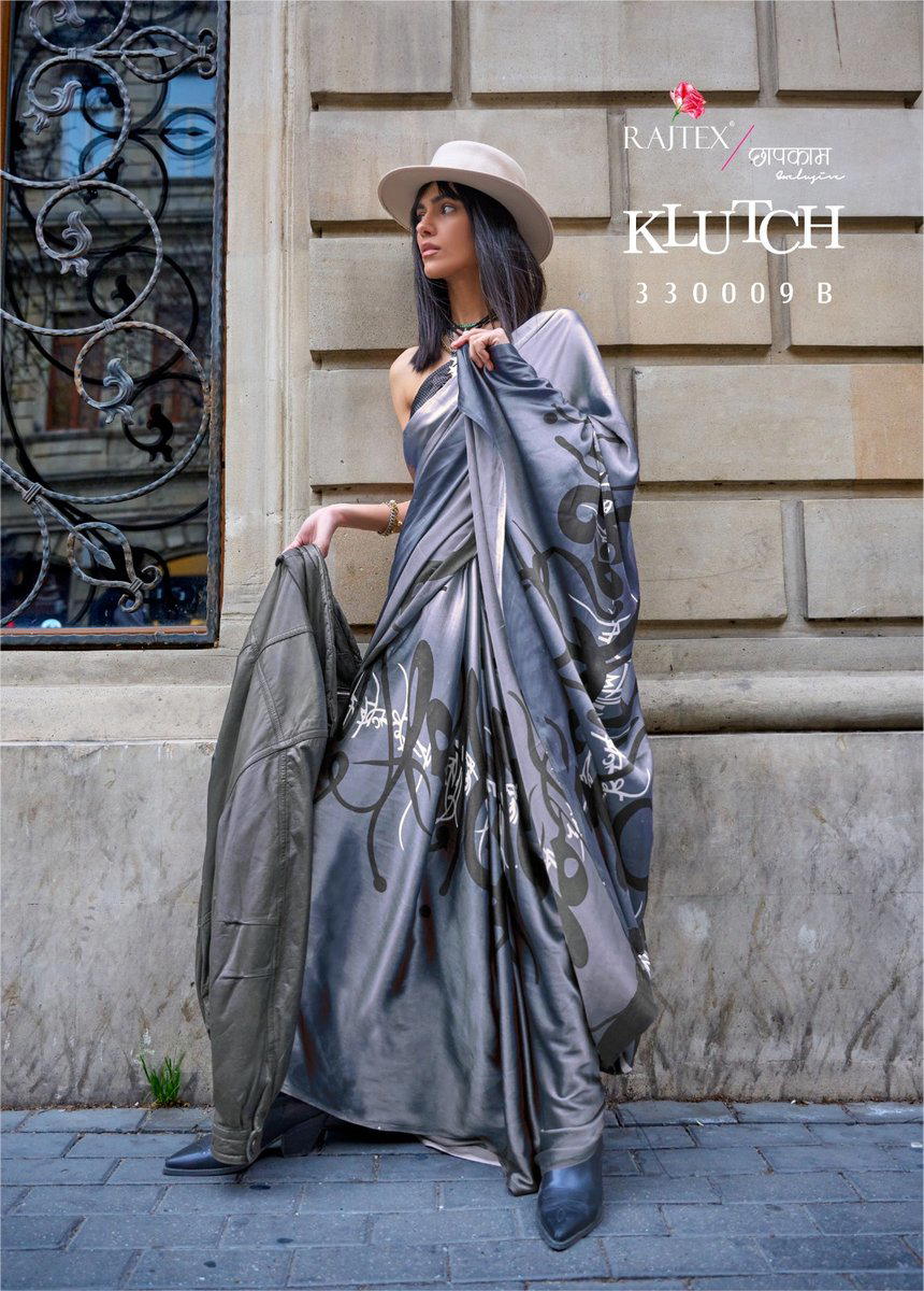 KLUTCH BY RAJTEX PRINTED SAREE WHOLESALER IN SURAT 1