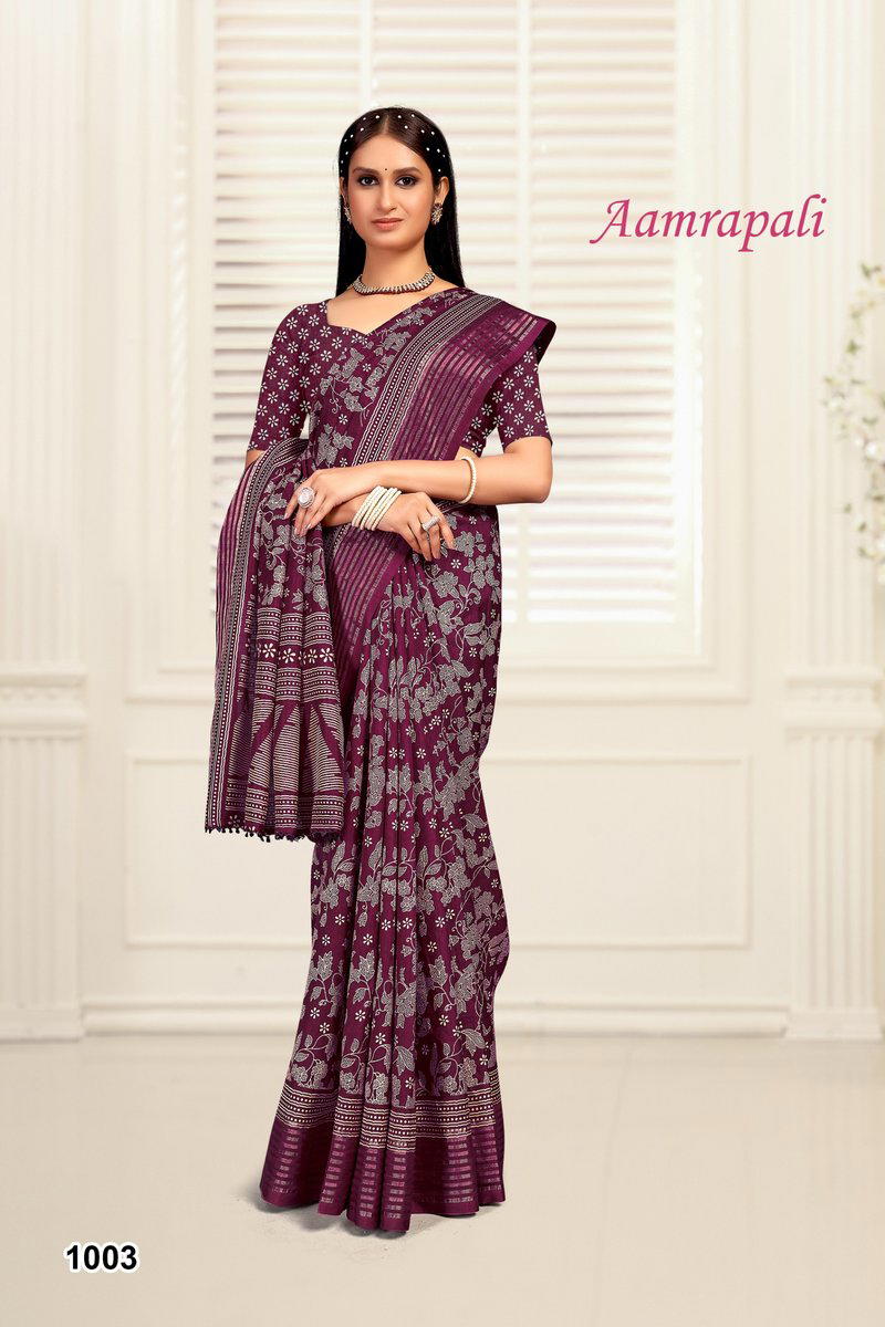 AAMRAPALI BY MAHAMANI CREATION DOLA SILK SAREE MANUFACTURER IN INDIA 1