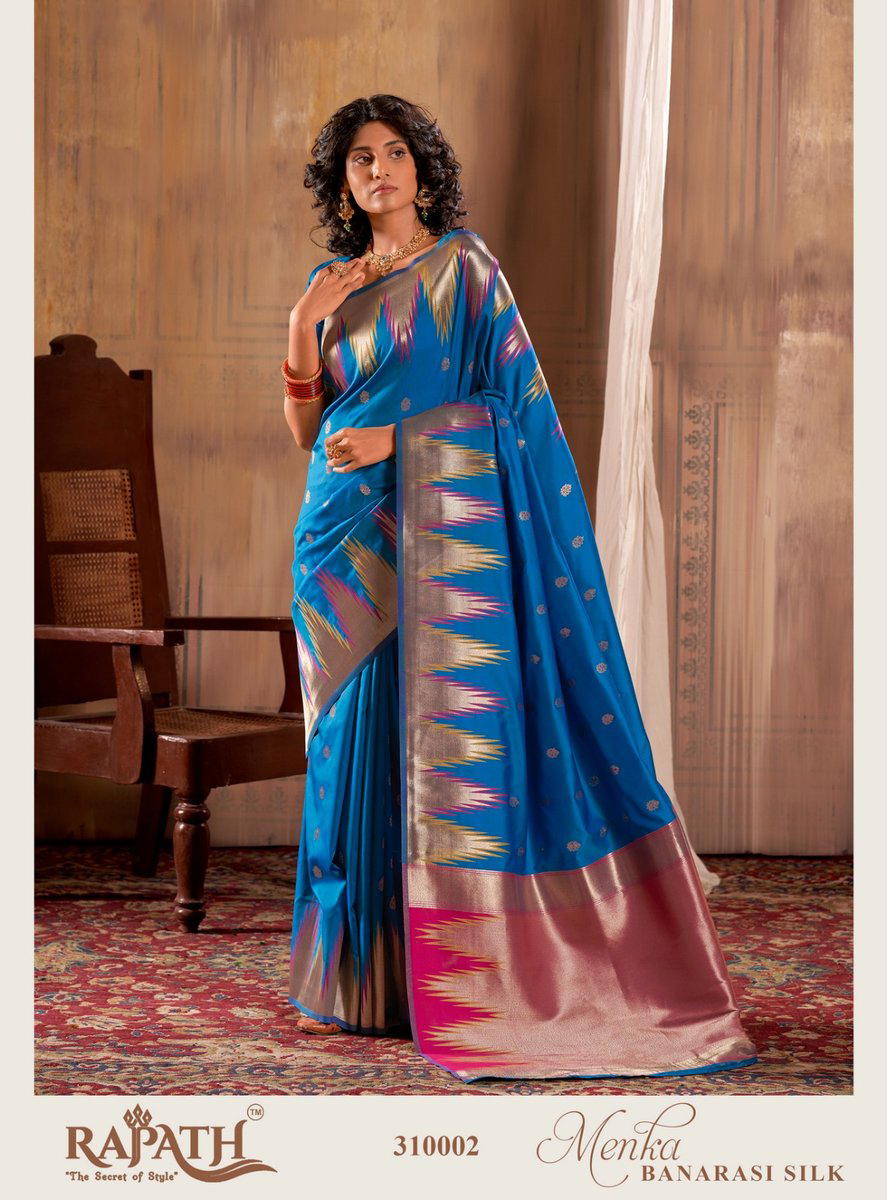 MENKA SILK BY RAJPATH BANARASI SILK SAREE WHOLESALER IN INDIA 1