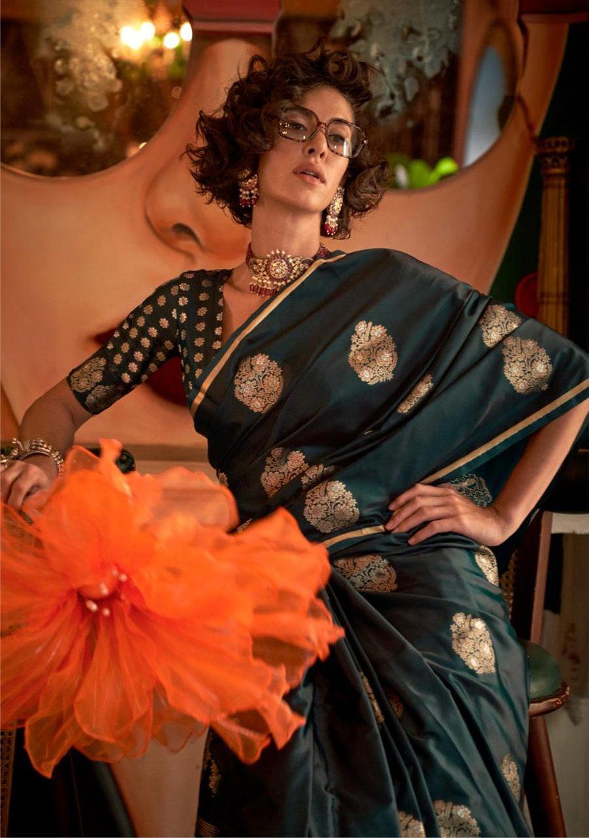 RAJTEX KANTHKALA-TOPAZ 388001 TO 388006 DESAIGNER SILK SAREE WHOLESALER IN SURAT 1