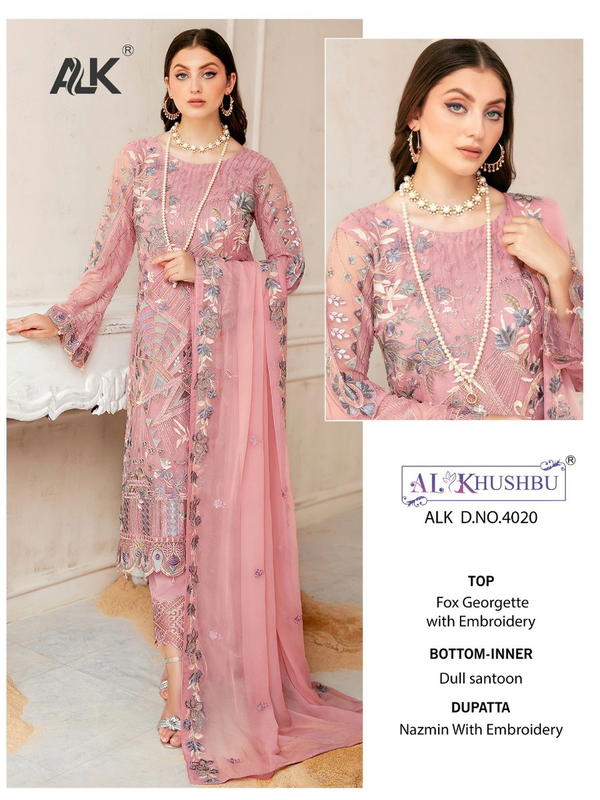 ALK 4020 designer Pakistani salwar suit wholesaler in india