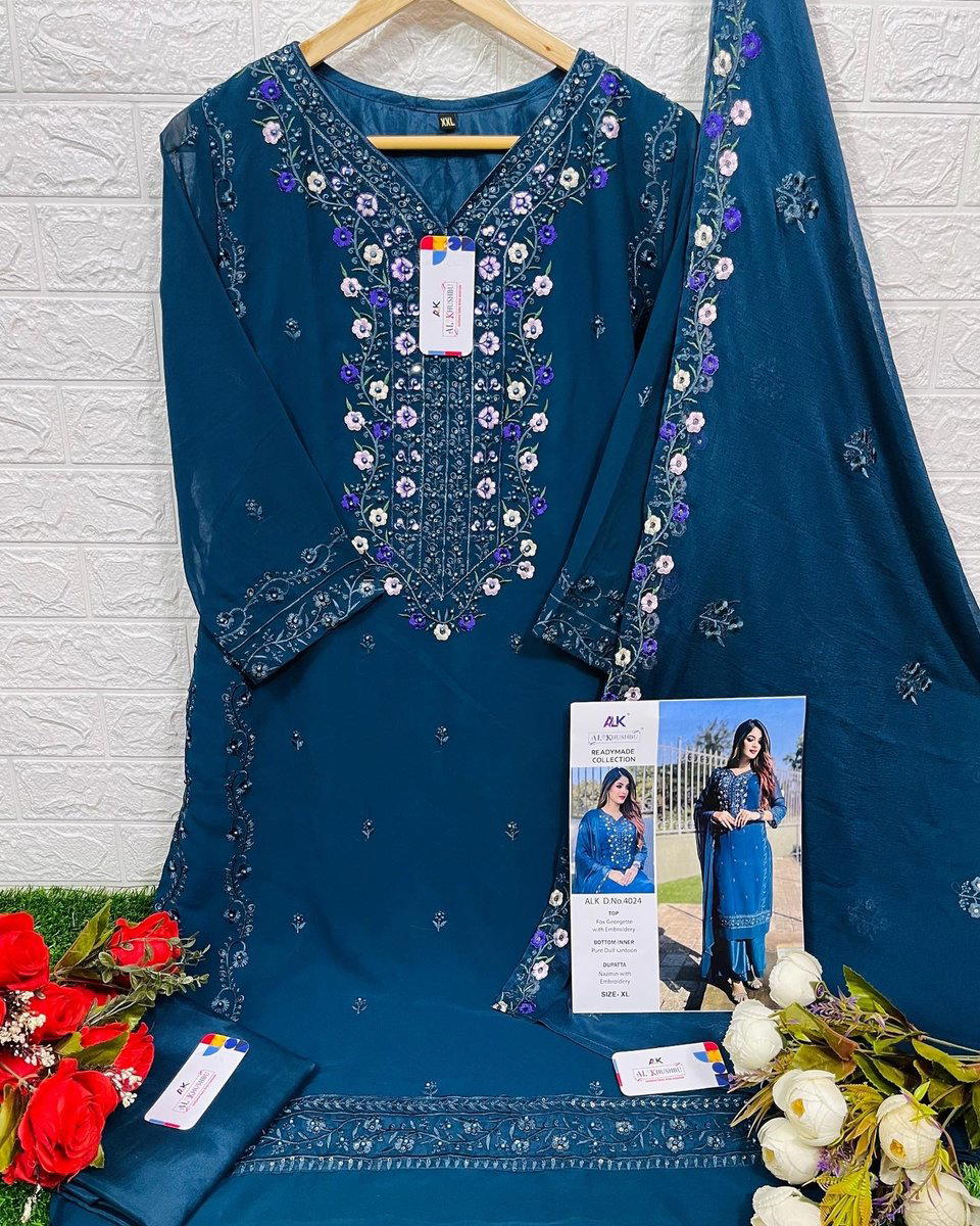 D.NO. – BY ALK GEORGETTE SALWAR KAMEEZ WHOLESALER IN INDIA 1