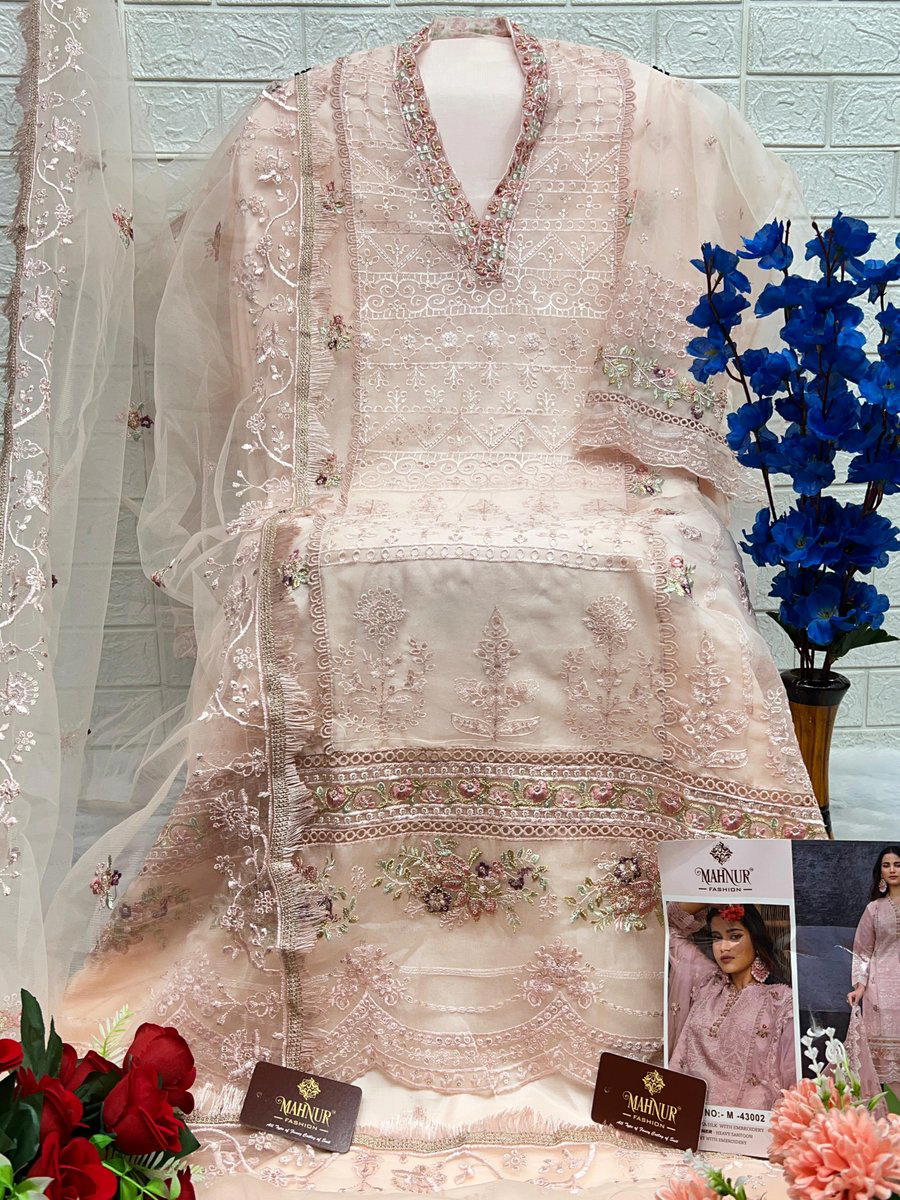 MAHNUR VOL-43 BY MAHNUR EMBROIDERY SALWAR KAMEEZ MANUFACTURER IN INDIA 1
