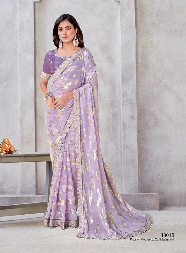 ZAINA BY MAHOTSAV GEORGETTE SAREE WHOLESALER IN INDIA 1