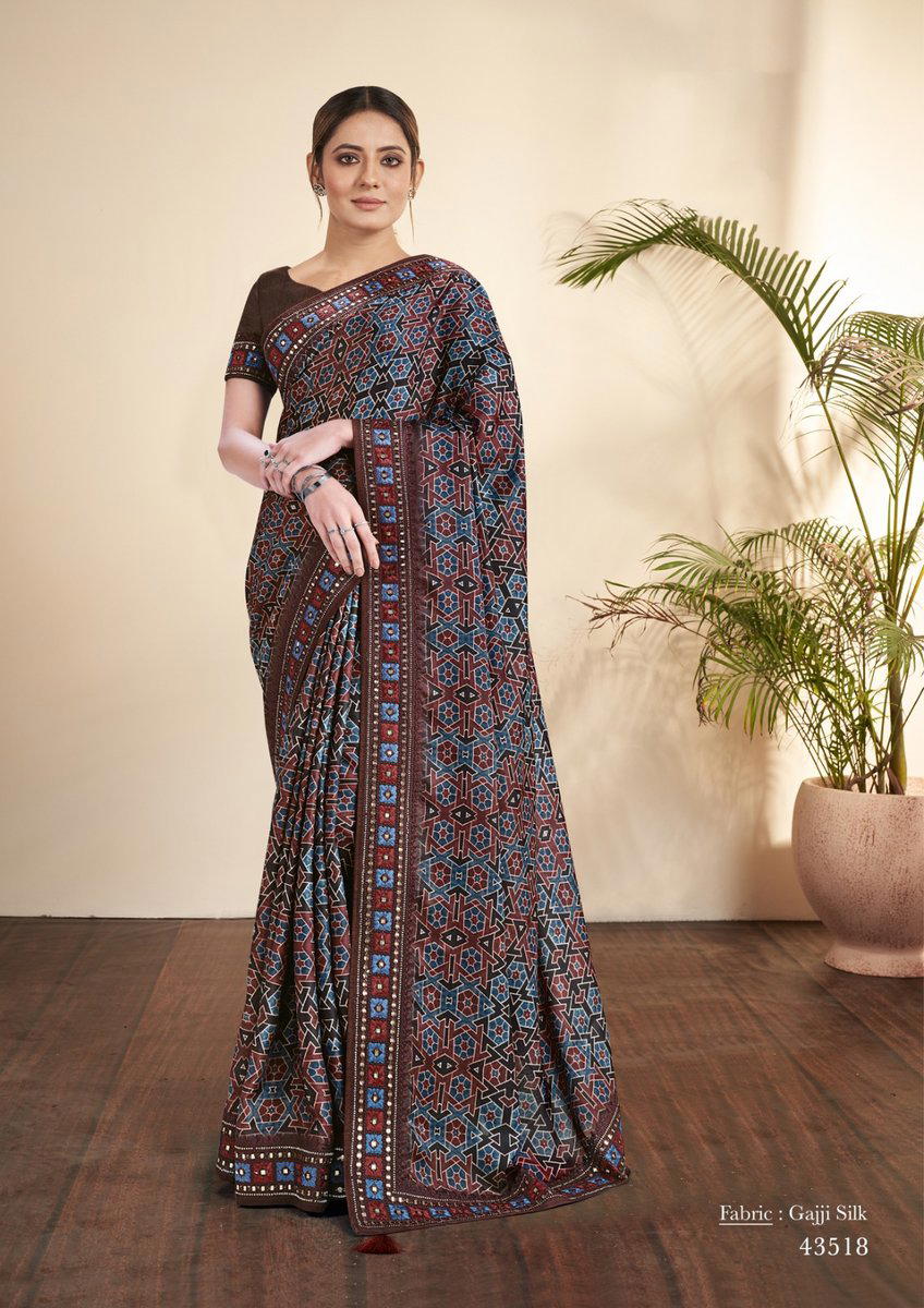 NIRVI BY MAHOTSAV PRINTED SAREE WHOLESALER IN SURAT 1