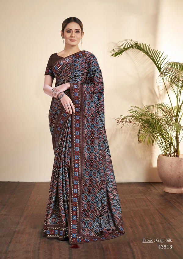 NIRVI BY MAHOTSAV PRINTED SAREE WHOLESALER IN SURAT