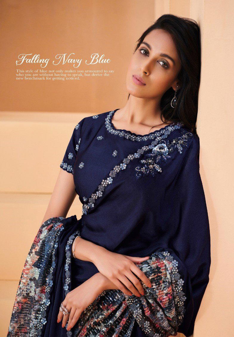 HELLY BY MAHOTSAV SATIN SAREE WHOLESALER IN INDIA 1