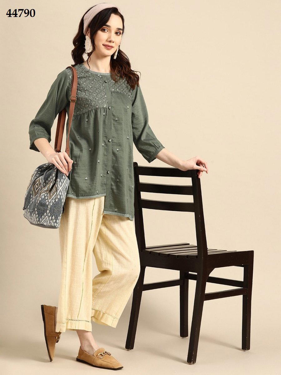 MARINA BY MAHOTSAV EMBROIDERY KURTI MANUFACTURER IN INDIA 1