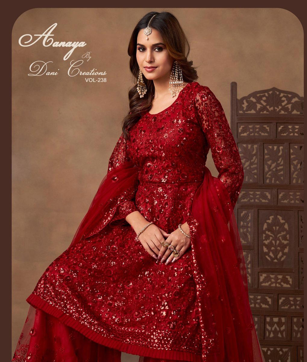 AANAYA VOL 238 DANI CREATION DESIGNERS LEHENGA CHOLI WHOLESALER IN INDIA 1