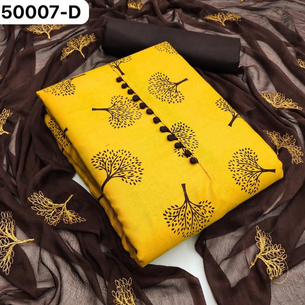 D.NO. 50007A TO 50007D BY SAGAR IMPEX COTTON SALWAR KAMEEZ WHOLESALER IN INDIA