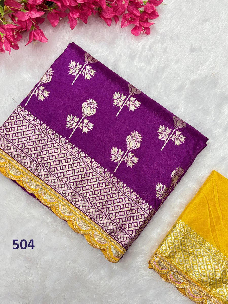 D.NO. 501 TO 506 BY PRIMA PARTY WEAR SAREE WHOLESALER IN INDIA 1