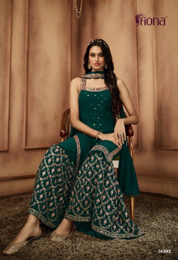 SENORITA BY FIONA GEORGETTE SALWAR KAMEEZ WHOLESALER IN INDIA 1