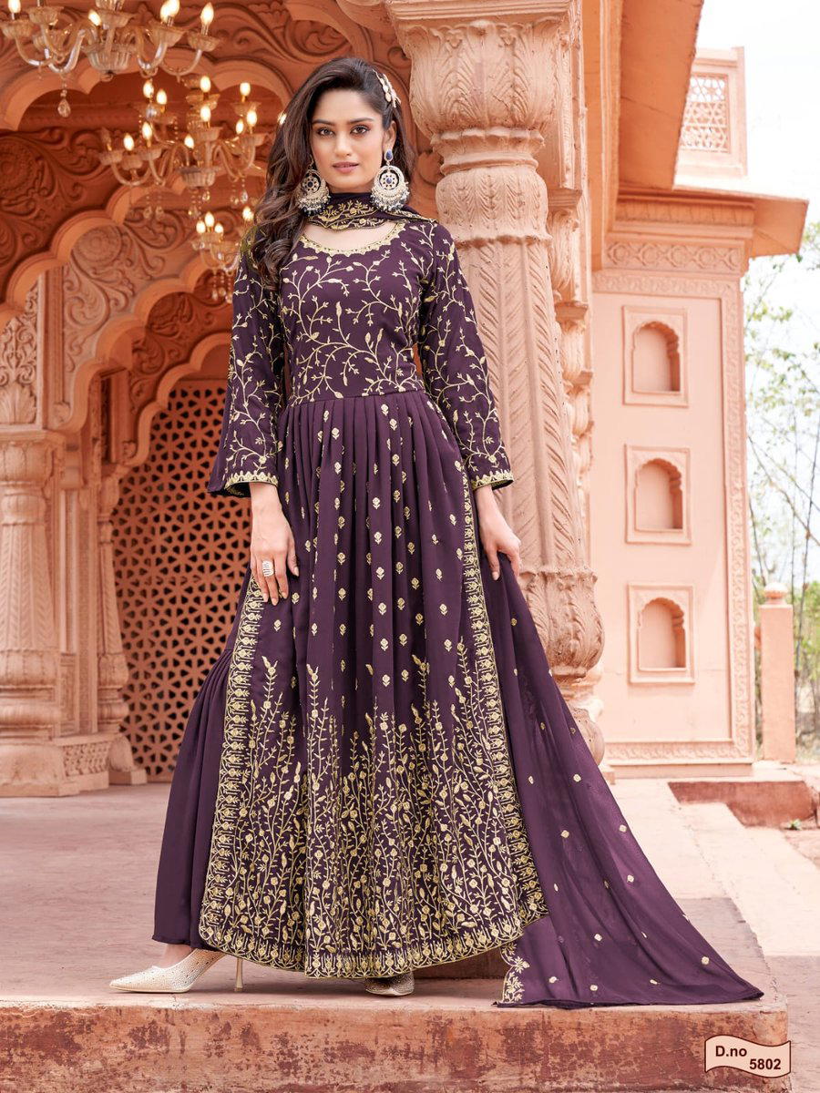 AANAYA VOL-158 BY TWISHA GEORGETTE SALWAR KAMEEZ MANUFACTURER IN INDIA 1