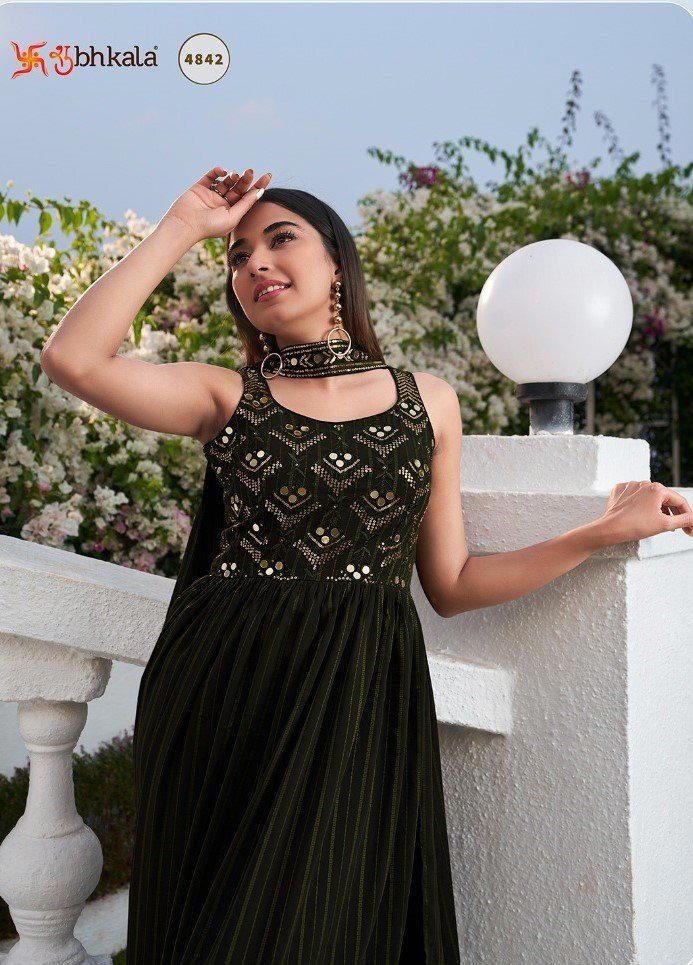 FLORY VOL-28 BY KHUSHBOO GEORGETTE SALWAR KAMEEZ WHOLESALER IN INDIA 1