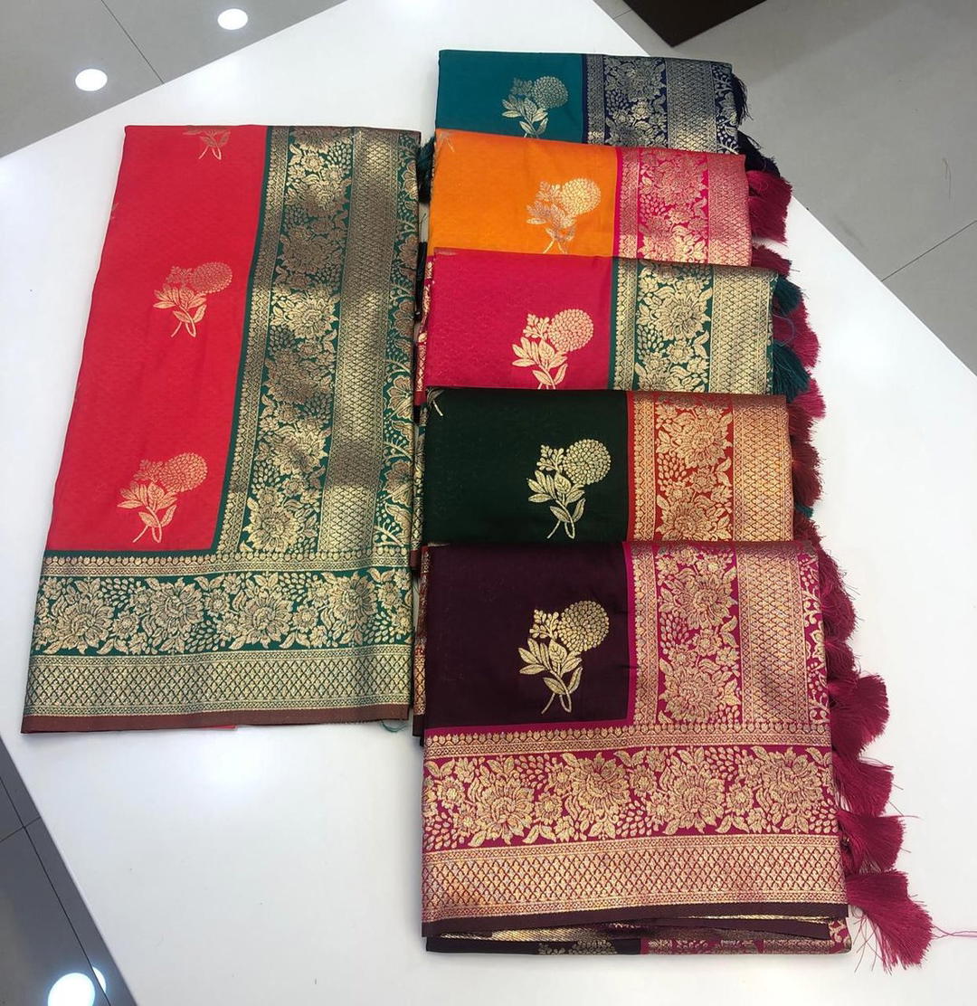 MAHOTSAV BY SAROJ SAREES PURE SILK SAREE MANUFACTURER IN SURAT 1