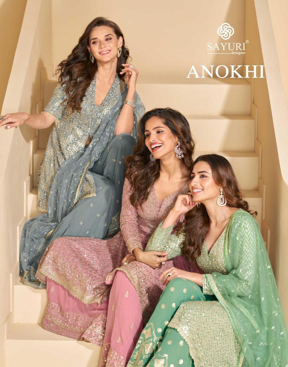 ANOKHI BY SAYURI DESIGNER GEORGETTE SALWAR SUIT WHOLESALER IN INDIA 1