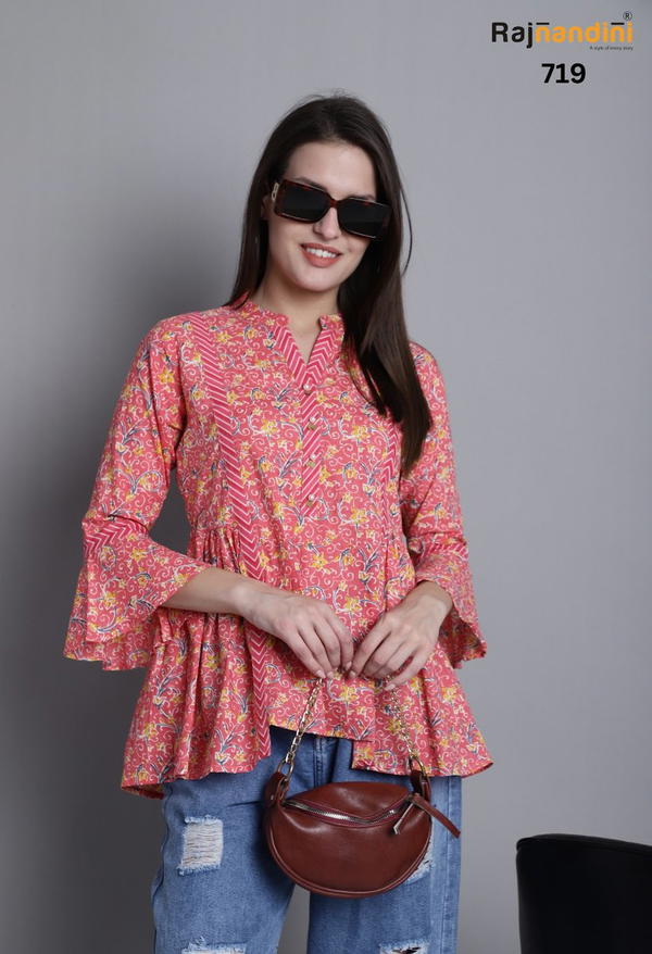CHARMI BY RAJNANDINI PRINTED KURTI MANUFACTURER IN INDIAA
