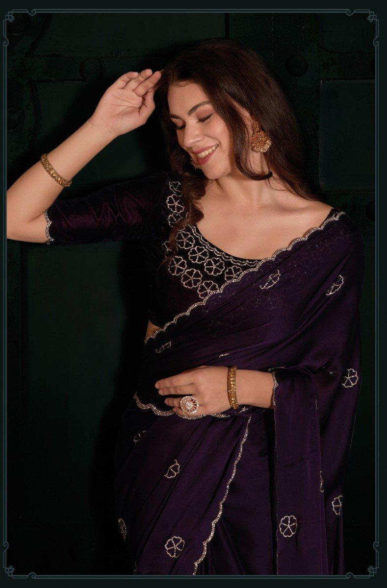 D.NO. 731A TO 731F BY MEHEK GEORGETTE SAREE WHOLESALER IN INDIA 1
