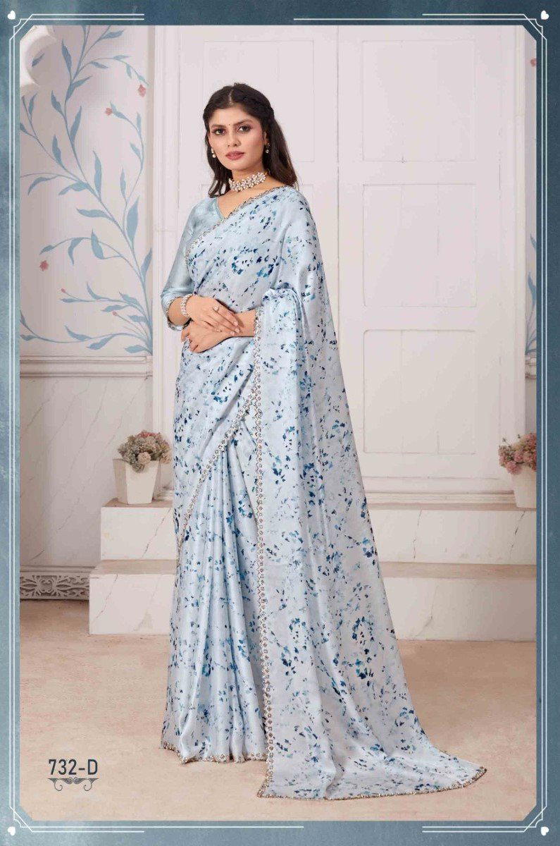 D.NO. 732A TO 732D BY MEHEK PRINTED SAREE WHOLESALER IN SURAT 1