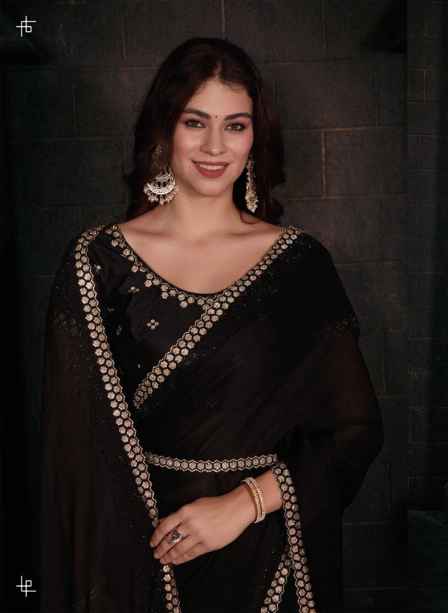 D.NO. 748A TO 748F BY MEHEK GEORGETTE SAREE MANUFACTURER IN INDIA 1