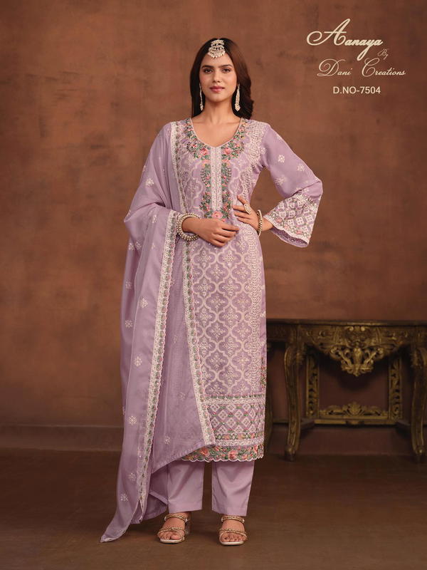 AANAYA VOL-175 BY TWISHA SOFT ORGANZA SALWAR KAMEEZ WHOLESALER IN INDIA