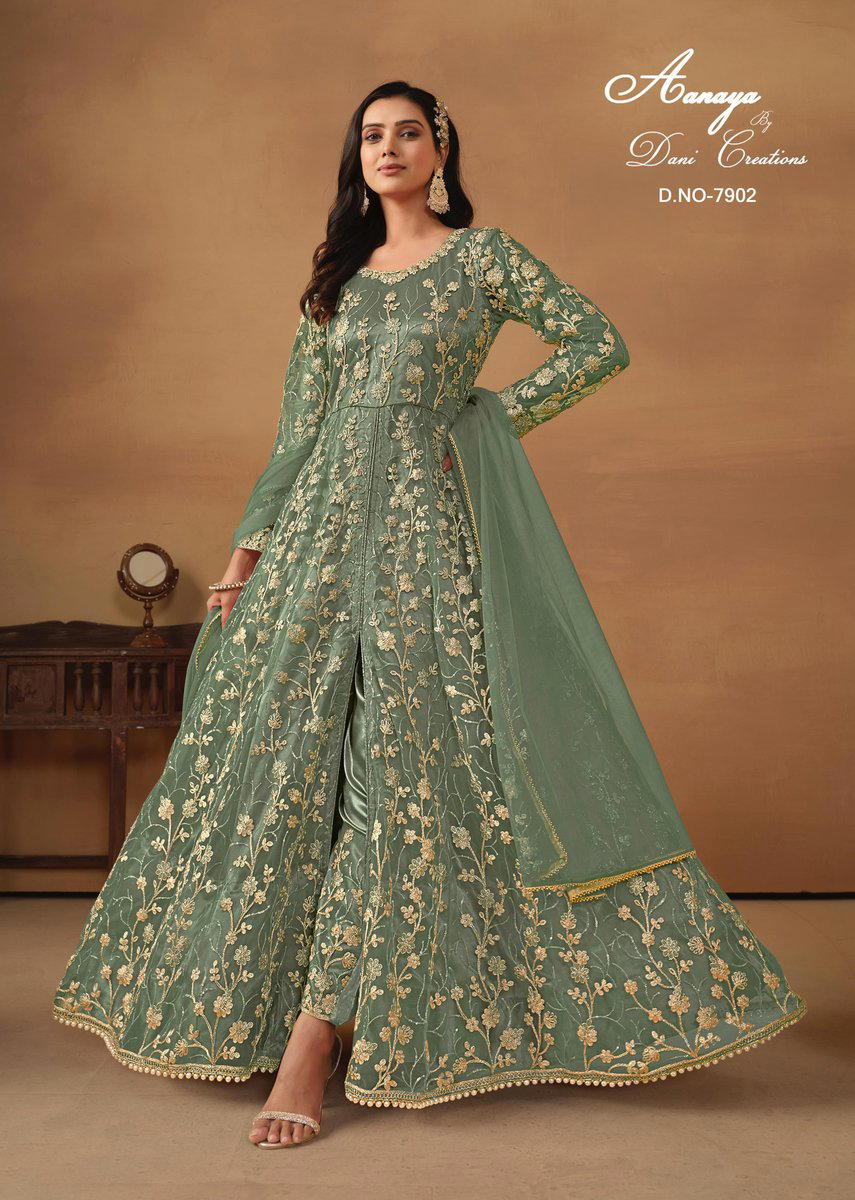 AANAYA VOL-179 BY TWISHA NET SALWAR KAMEEZ MANUFACTURER IN INDIA 1