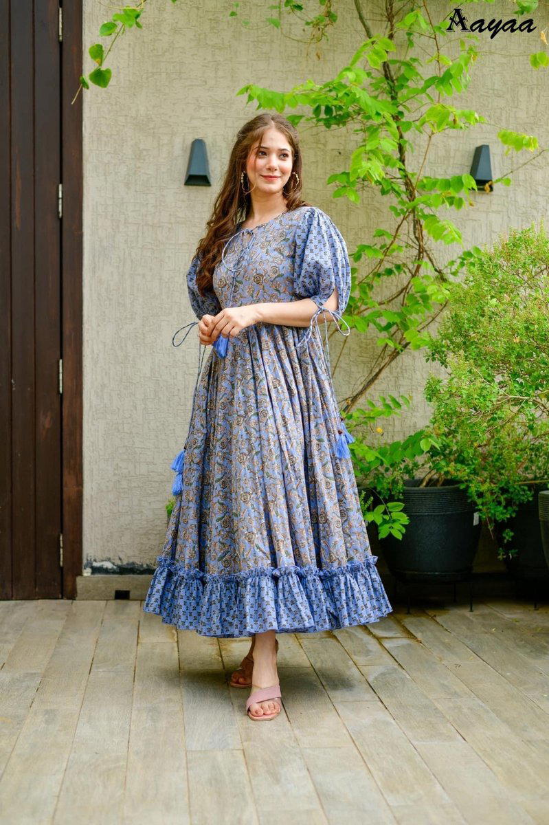 AAYAA VOL-8 BY AAYAA COTTON SILK GOWN WHOLESALER IN INDIA 1