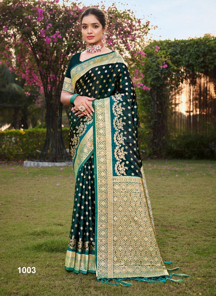 SHIV KAMINI BY BUNAWAT STAIN SILK SAREE WHOLESALER IN INDIA 1