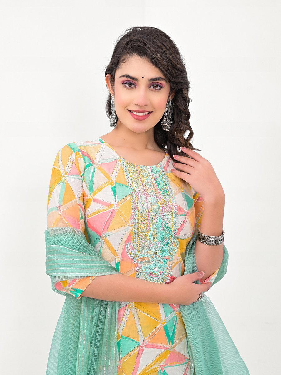LABEL KHOJ 802A & 802B DESIGNER SALWAR SUIT WHOLESALER IN SURAT 1