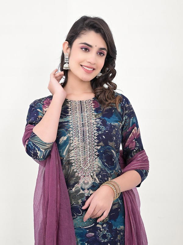 LABEL KHOJ 804A TO 804D DESIGNER PRINTED SALWAR SUIT WHOLESALER IN SURAT