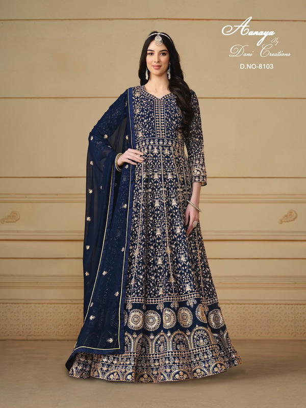 AANAYA VOL-181 BY TWISHA GEORGETTE SALWAR KAMEEZ WHOLESALER IN INDIA