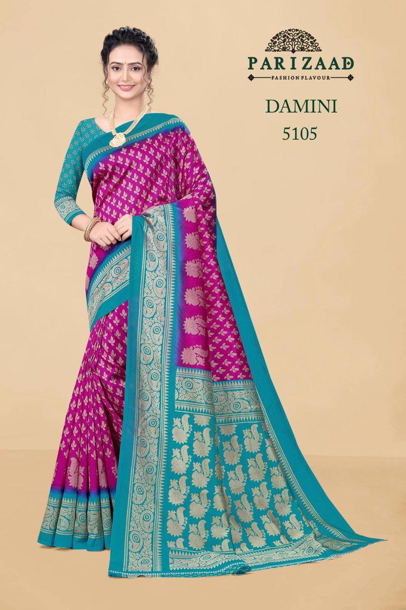 DAMINI BY PARIZAAD SILK SAREE MANUFACTURER IN INDIA 1