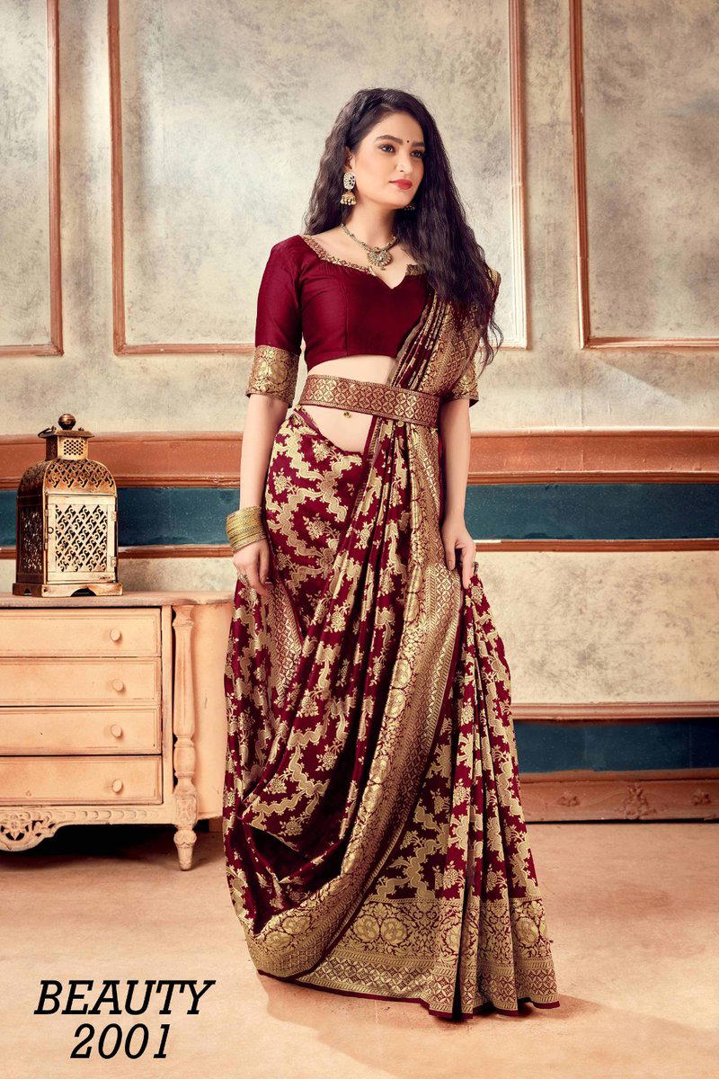 BEAUTY BY FASHION LAB SOFT SILK SAREE MANUFACTURER IN INDIA 1