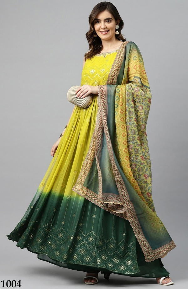 FAIZA BY ALFAAZ GEORGETTE SALWAR KAMEEZ WHOLESALER IN INDIA
