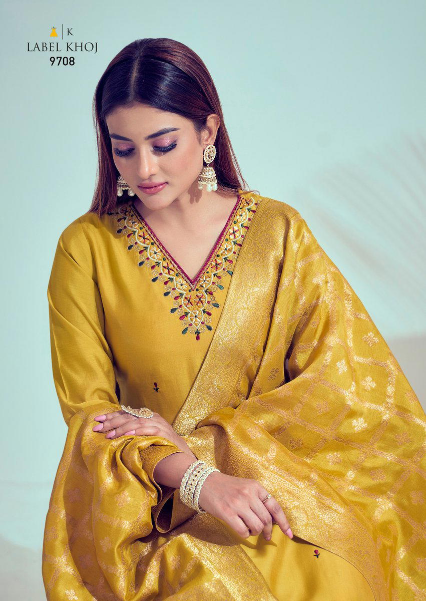 LABEL KHOJ 9649 TO 9708 NX TRADITINOL SALWAR SUIT WHOLESALER IN INDIA 1