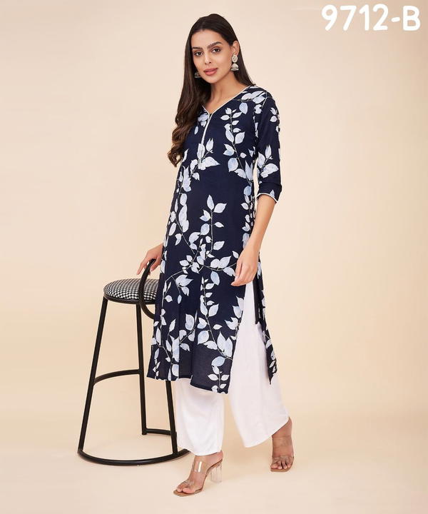 LABEL KHOJ 9712A & 9712B DESIGNER KURTI WHOLESALER IN SURAT