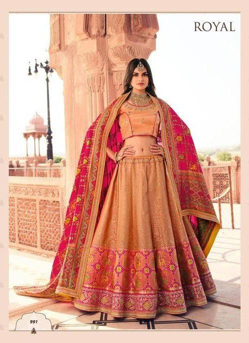 VOL-21 BY ROYAL BANARASI SILK LEHENGA CHOLI MANUFACTURER IN INDIA 1