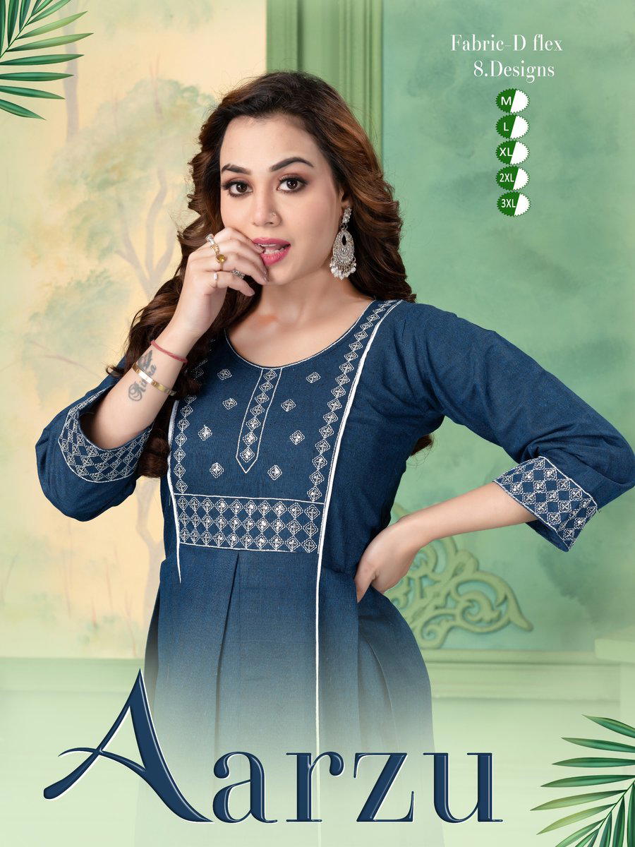 AARZU BY FAISHON TALK DESIGNER COTTON GOWNS WHOLESALER IN INDIA 1