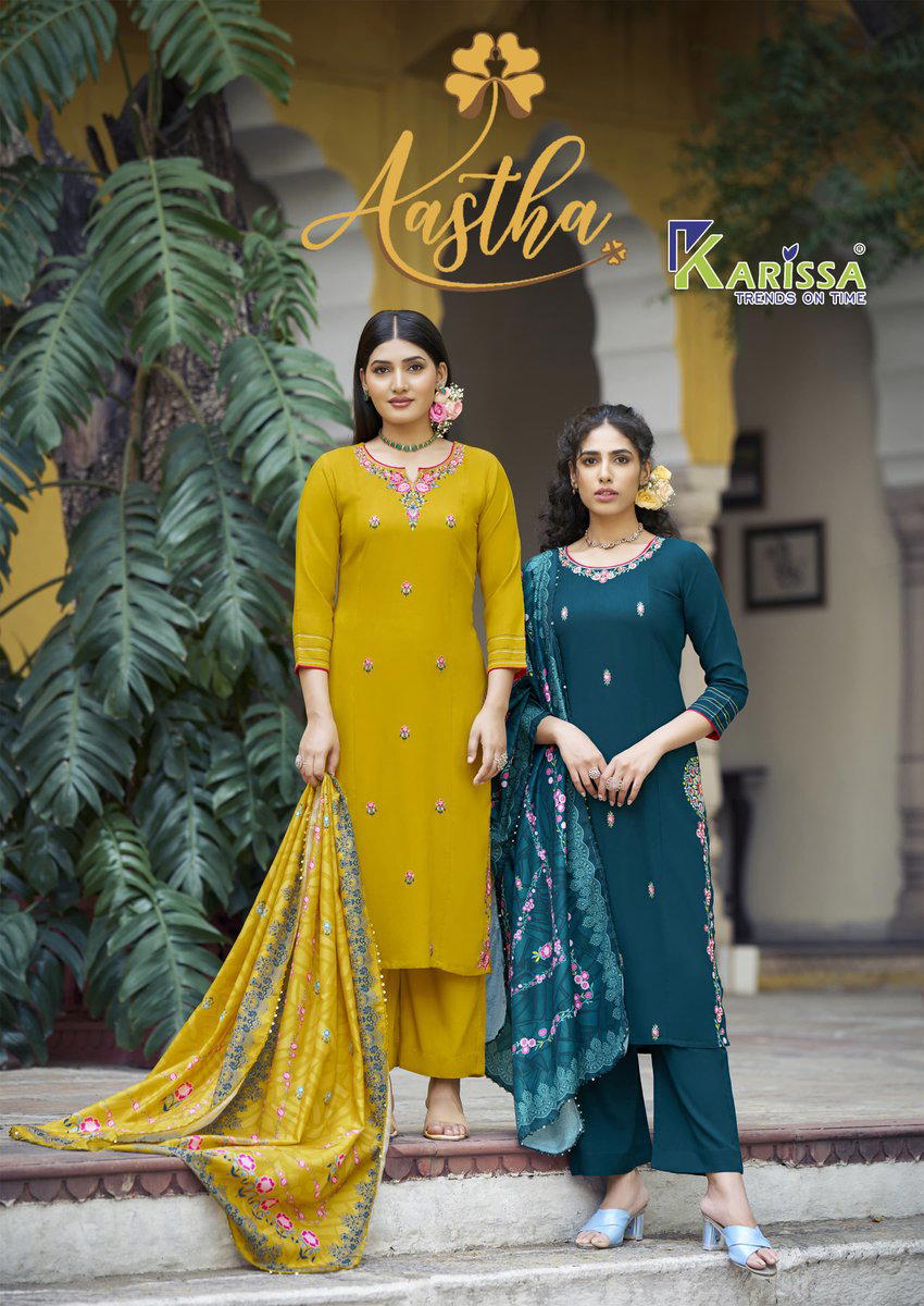 AASTHA BY KARISSA DESIGNER SALWAR SUIT WHOLESALER IN INDIA 1
