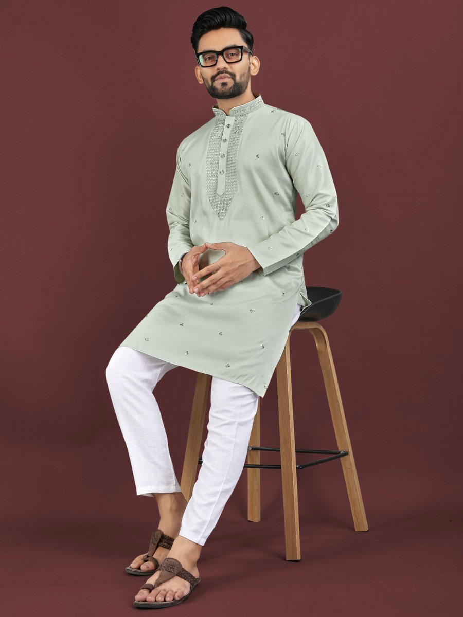 ANGRAKHA BY WELTEX DESIGNER SILK KURTA PYJAMA WHOLESALER IN INDIA 1