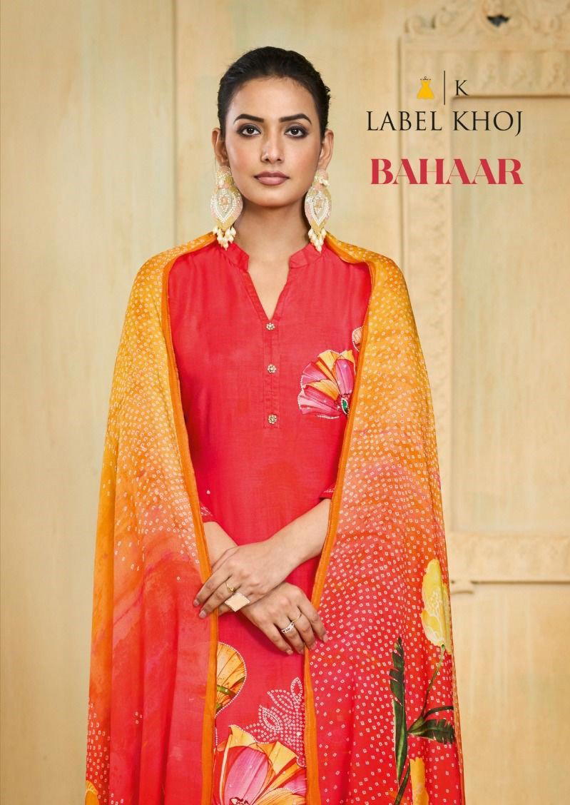 BAHAAR BY LABEL KHOJ DESIGNER SALWAR SUIT WHOLESALER IN INDIA 1