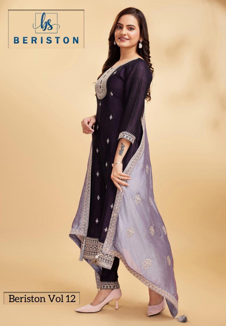 BERISTON VOL 12 BY BERISTON EMBROIDERY SALWAR KAMEEZ WHOLESALER IN INDIA 1