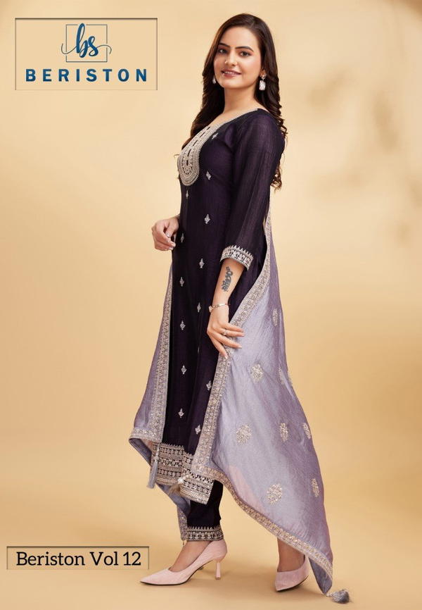 BERISTON VOL 12 BY BERISTON EMBROIDERY SALWAR KAMEEZ WHOLESALER IN INDIA