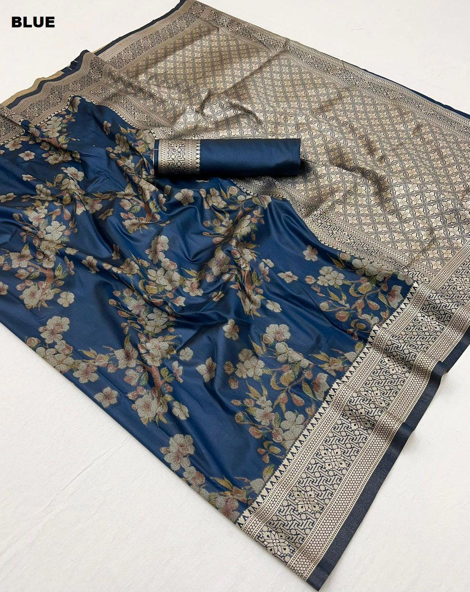 SOSY FLORA SILK VOL-01 DESIGNER SILK SAREE WHOLESALER IN INDIA 1