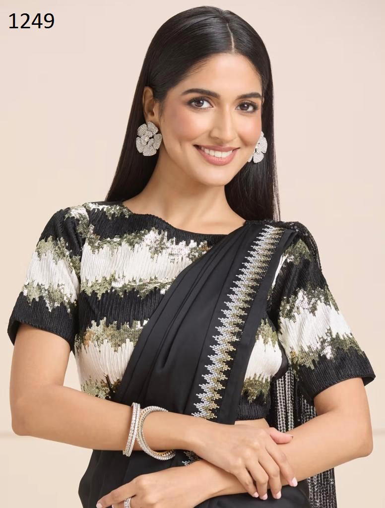 BT BT1249 DESIGNER GEORGETTE SAREE WHOLESALER IN INDIA 1