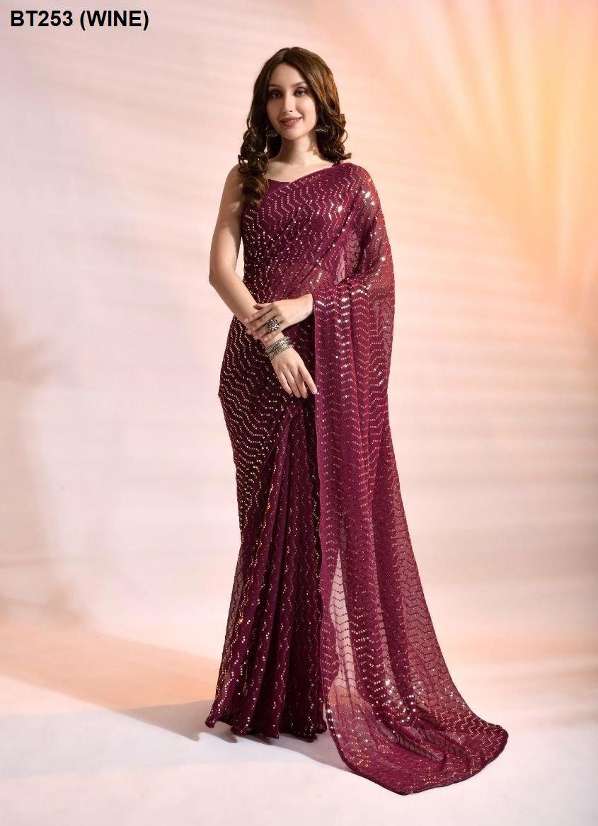 D.NO. BT253 BY BT BEAUTIFUL SAREE WHOLESALER IN INDIA 1