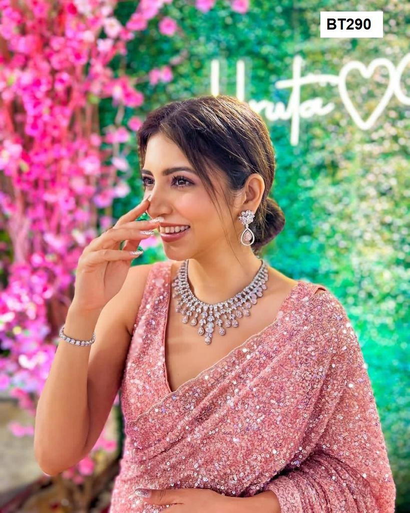 BT BT290 DESIGNER GEORGETTE SAREE WHOLESALER IN INDIA 1