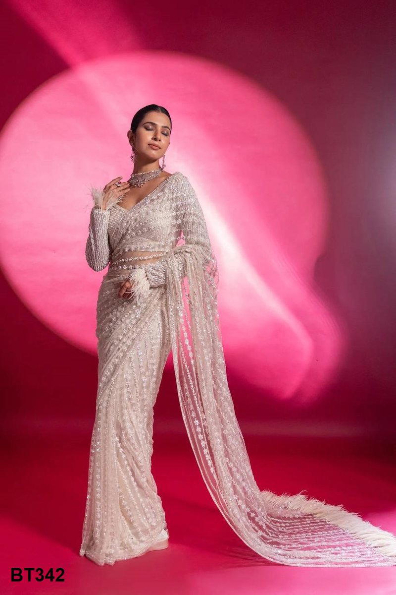 D.NO. BT342 BY BT BUTTERFLY NET SAREE WHOLESALER IN INDIA 1