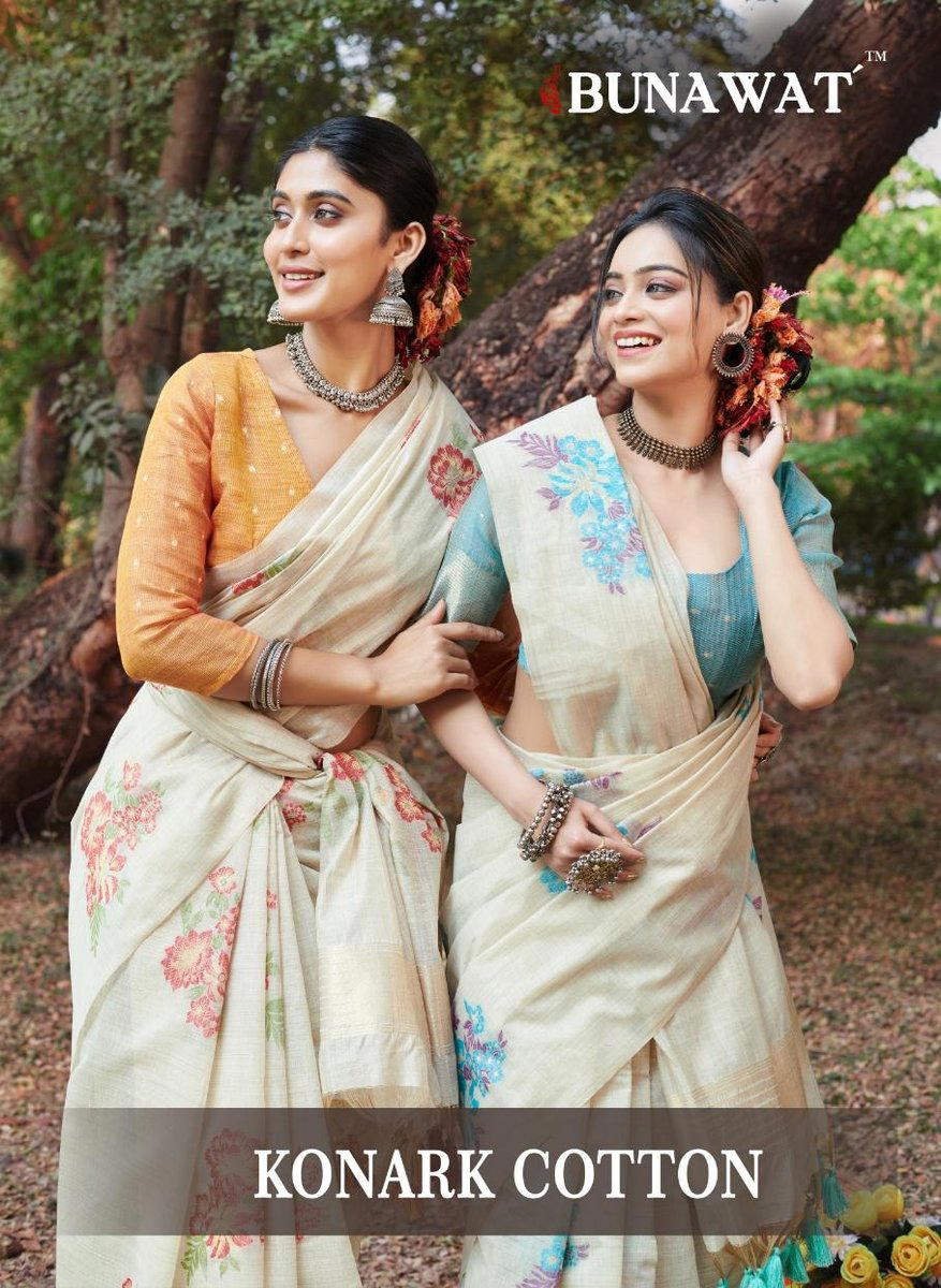 KONARK COTTON BY BUNAWAT COTTON SAREE MANUFACTURE IN INDIA 1