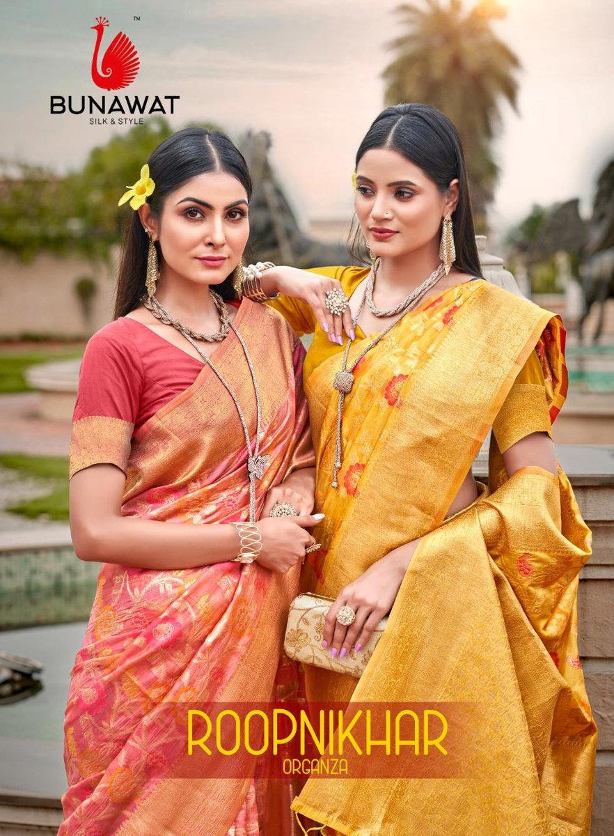 BUNAWAT ROOPNIKHAR 1001 TO 1006 DESIGNER PRINTED SAREE WHOLESALER IN INDIA 1